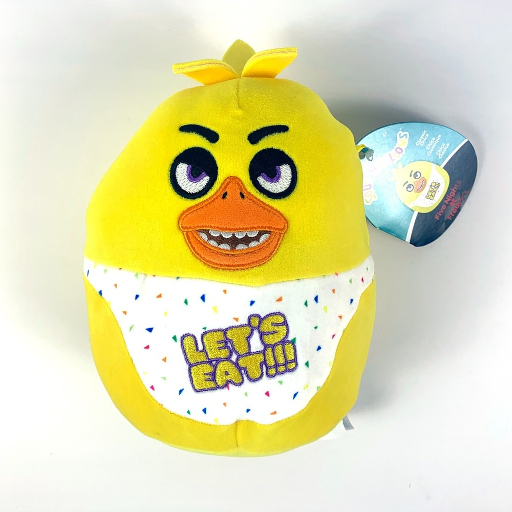 Squishmallows Five Nights at Freddys FNAF Classic‎ Chica Jazwares Plush 8" NWT
